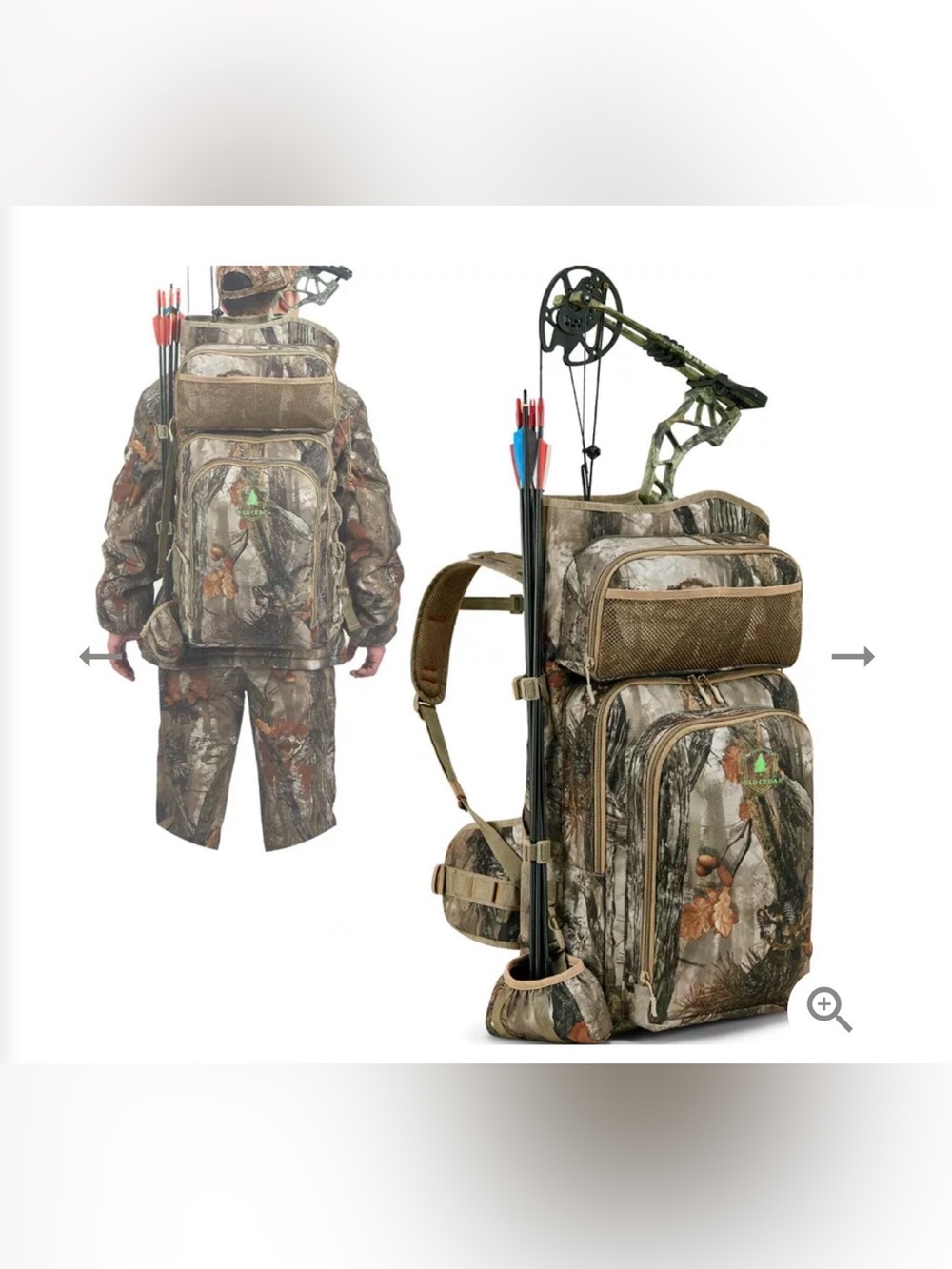New Wild Cedar Bow Hunting Backpack
